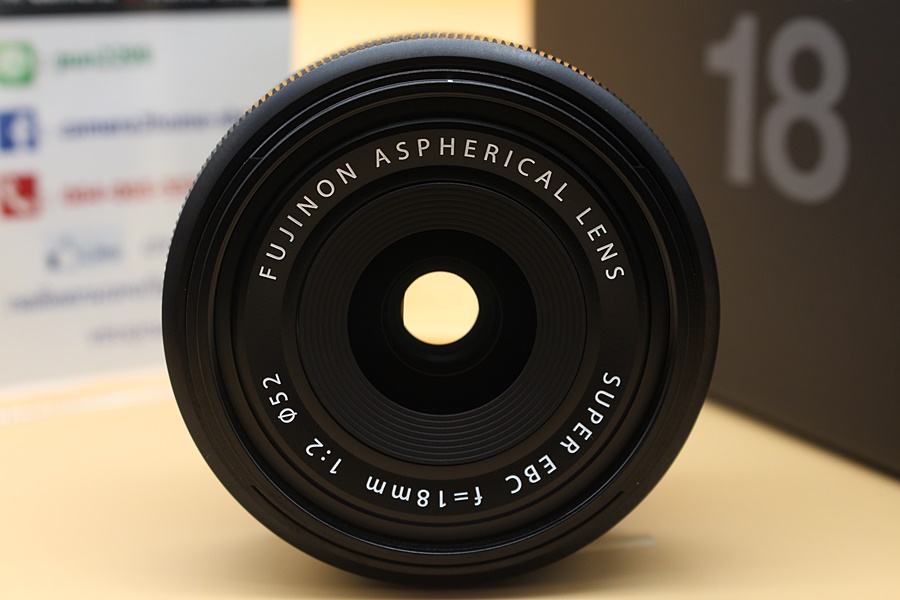 ขาย LENS Fujinon XF 18mm F2 R สภาพสวยใหม่ มีประกันศูนย์ถึง 28-01-66 อุปกรณ์ครบกล่อง   อุปกรณ์และรายละเอียดของสินค้า 1.Lens Fujinon XF 18mm f2 R  2.ใบรับประ
